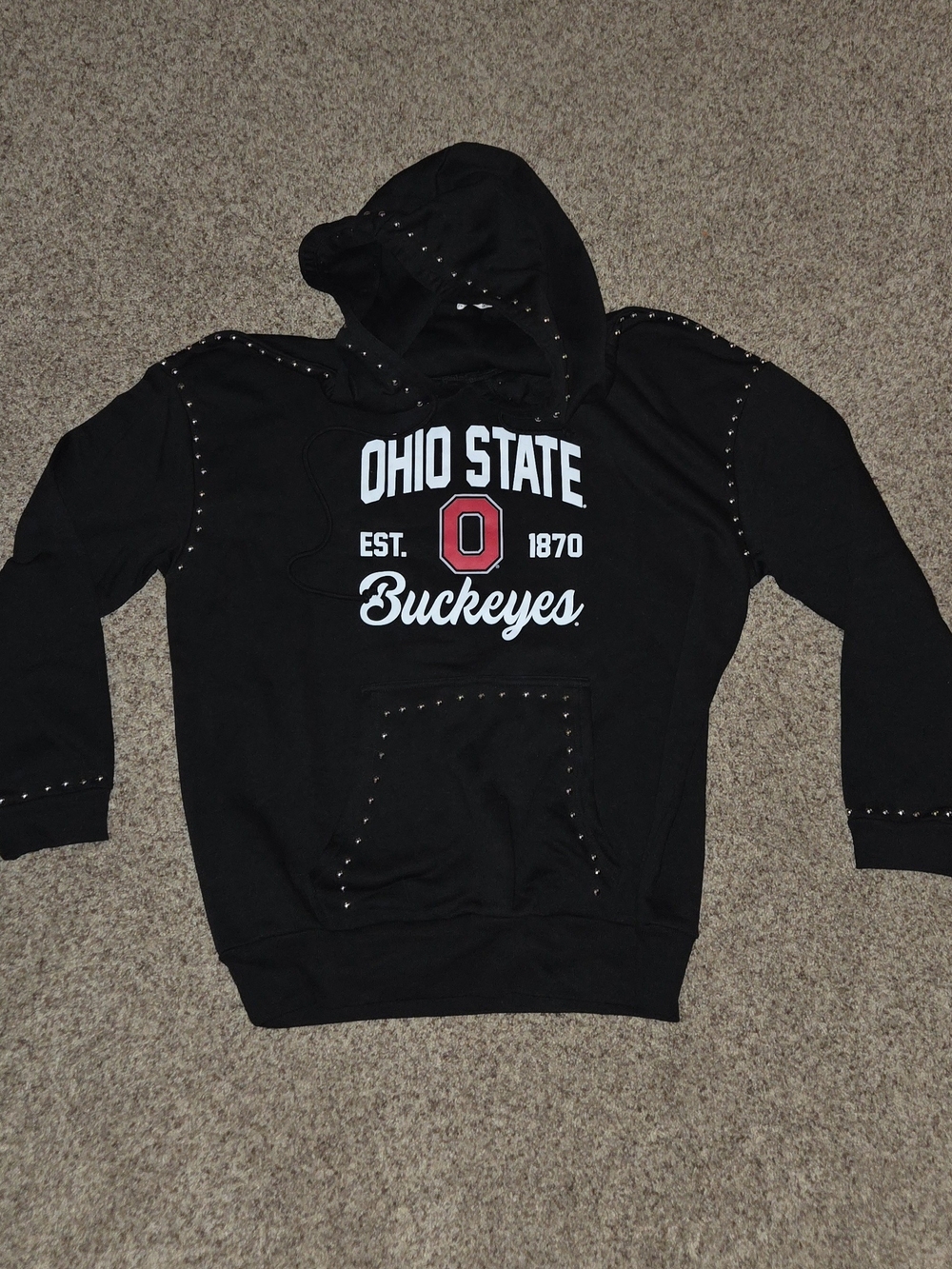 Ohio State Gameday Couture Hoodie Sweatshirt XL NWT